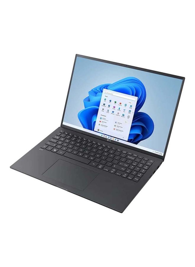 إل جي - لابتوب جرام بشاشة مقاس 16 بوصة بدقة رباعية عالية الوضوح ومعالج كور i7-1165G7 من الجيل الحادي عشر/ ذاكرة رام سعة 16 جيجابايت/ محرك أقراص SSD سعة 1 تيرابايت/ بطاقة رسومات إنتل أيريس XE/ نظام تشغيل ويندوز 10 هوم (64 بت) الإنجليزية/العربية أسود - Image 1