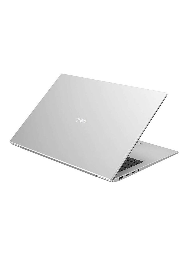 إل جي - لابتوب جرام بشاشة مقاس 16 بوصة بدقة رباعية عالية الوضوح ومعالج كور i7-1165G7 من الجيل الحادي عشر/ ذاكرة رام سعة 16 جيجابايت/ محرك أقراص SSD سعة 1 تيرابايت/ بطاقة رسومات إنتل أيريس XE/ نظام تشغيل ويندوز 10 هوم (64 بت) الإنجليزية/العربية فضي - Image 1