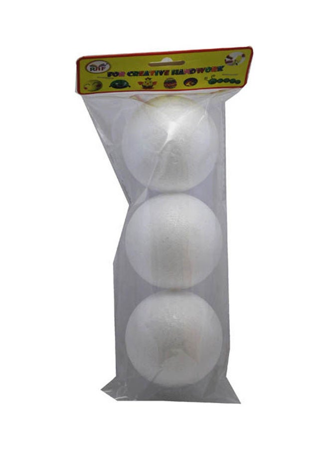 Ball Foam White