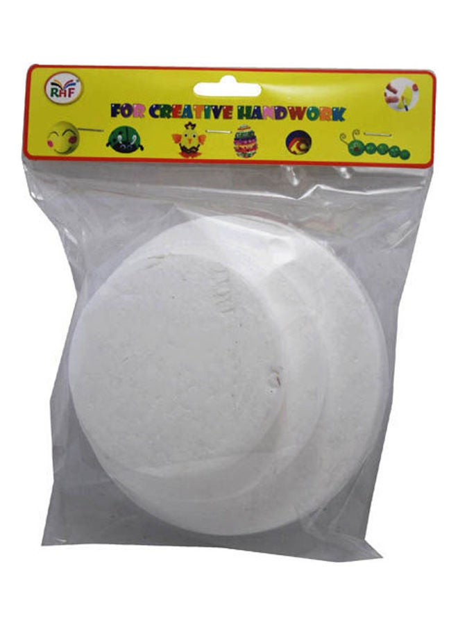 Simba 3 Pcs Round Foam White 