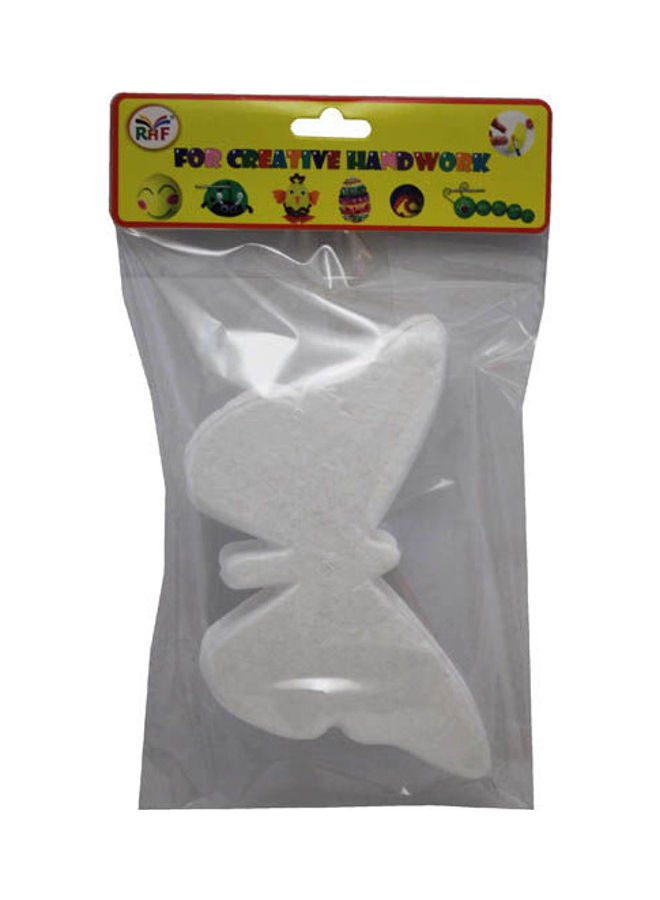 Simba - 2 Pcs Butterfly Foam White - Image 1