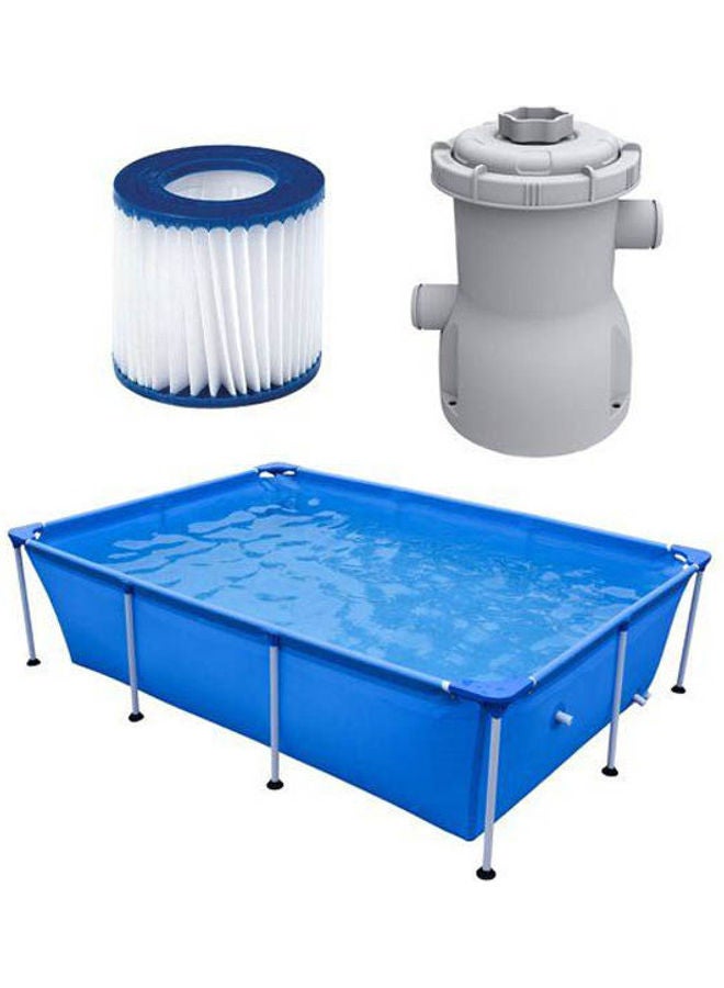 Jilong - Avenli Above Ground Pool Frame Rectangular 259x182x66cm - Image 1