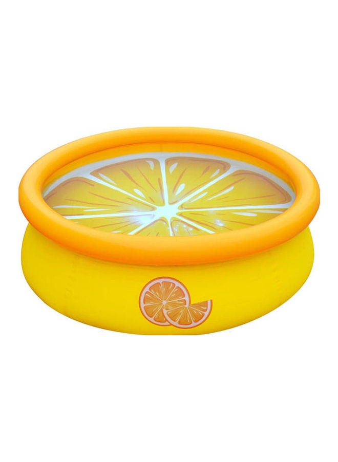 Jilong Inflatable 3D Orange Pool 150x 41cm  - Image 1