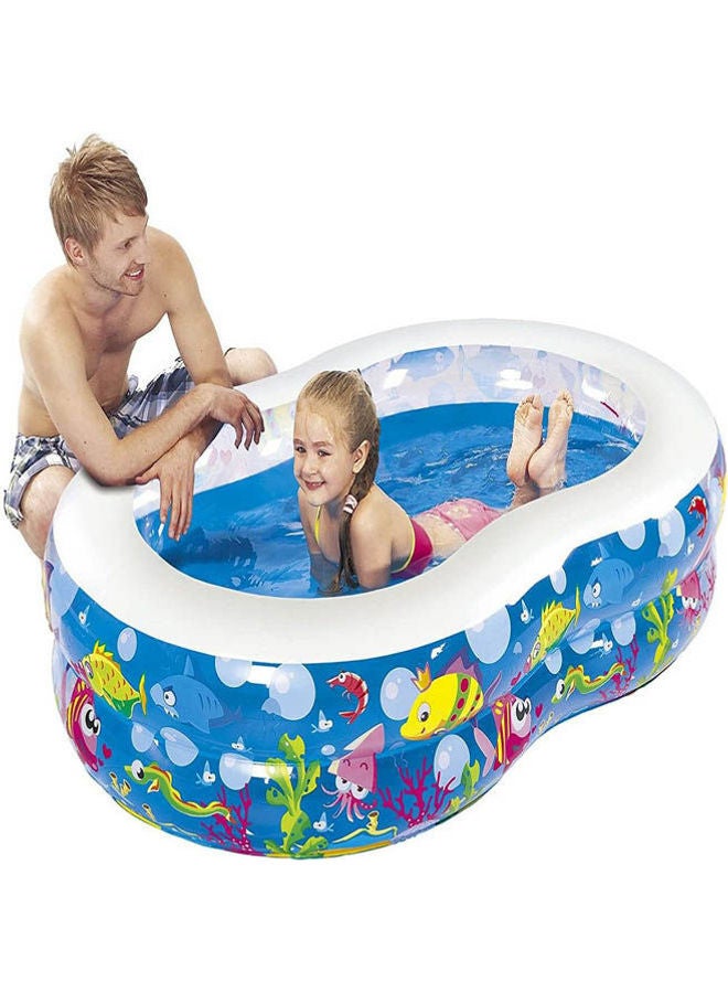 Jilong Figure Large Swimming Pool  With Fun Sea Animals 175 x 190 x 46cm 