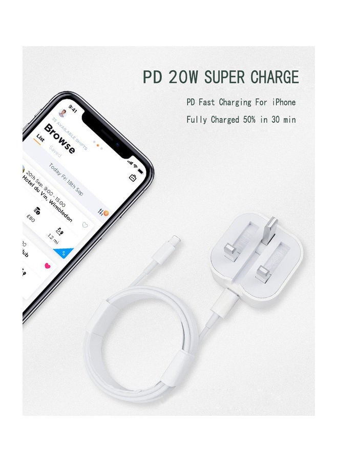 شاحن سريع 20 واط من النوع C - Image 2