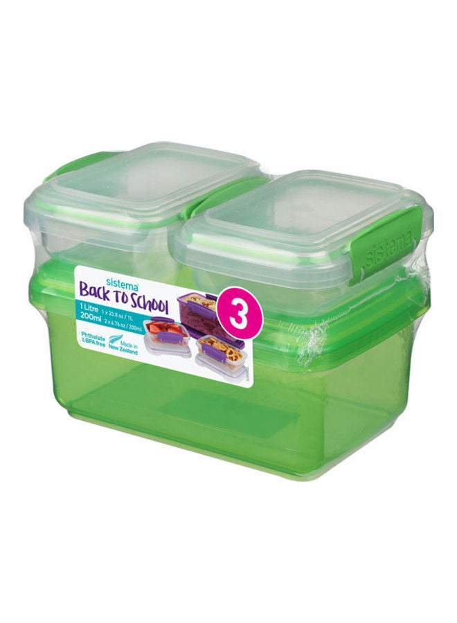 sistema Renew Lunch Box Green 
