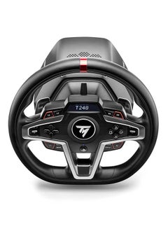THRUSTMASTER Thrustmaster T248, Racing Wheel And Magnetic Pedals, Hybrid Drive, Magnetic Paddle Shifters, Dynamic Force Feedback, Screen With Racing Information (Ps5, Ps4, Pc)  - Image 2