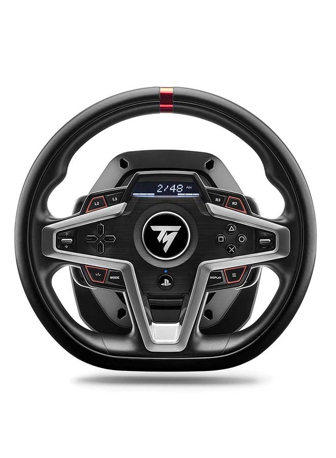 THRUSTMASTER - Thrustmaster T248, Racing Wheel And Magnetic Pedals, Hybrid Drive, Magnetic Paddle Shifters, Dynamic Force Feedback, Screen With Racing Information (Ps5, Ps4, Pc) - Image 1