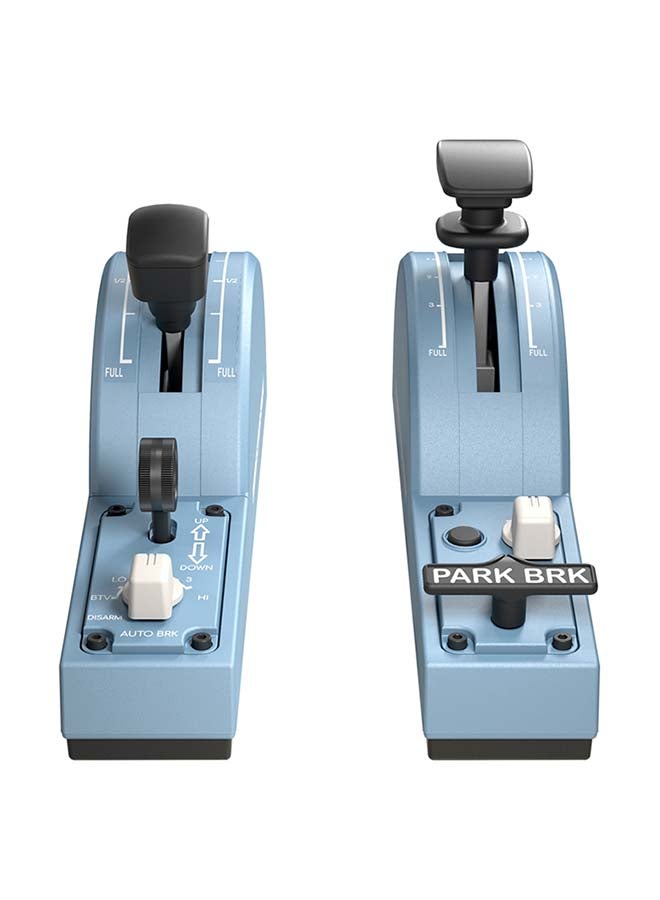 THRUSTMASTER - Thrustmaster TCA Quadrant Add-On Airbus Edition - Add on for TCA Quadrant - for PC - Image 1
