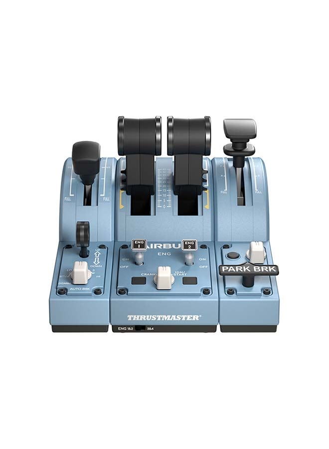 THRUSTMASTER - Thrustmaster TCA Quadrant Add-On Airbus Edition - Add on for TCA Quadrant - for PC - Image 1
