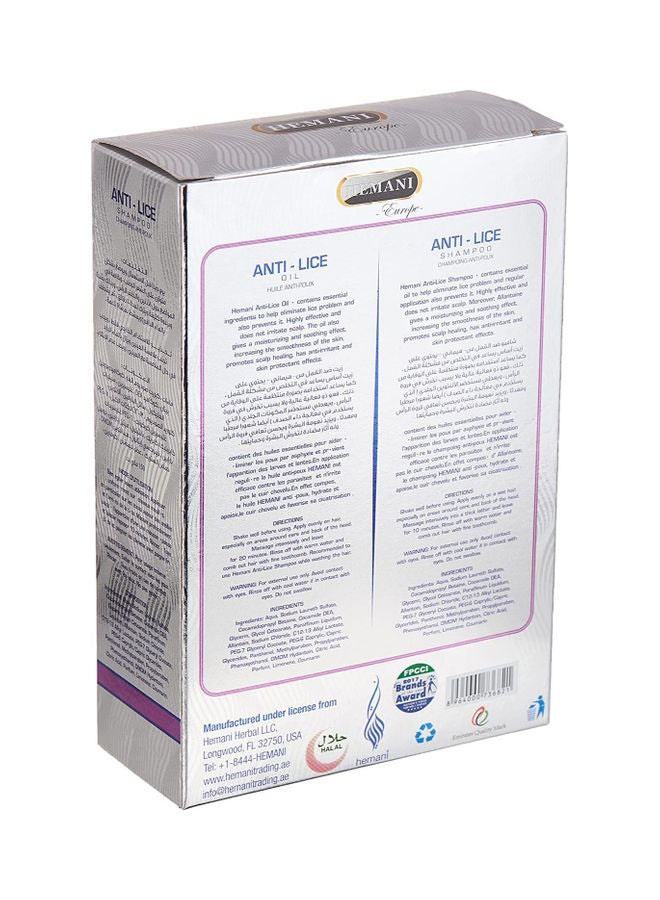 HEMANI - Anti Lice Shampoo and Oil Combo Pack 150+100ml - Image 1