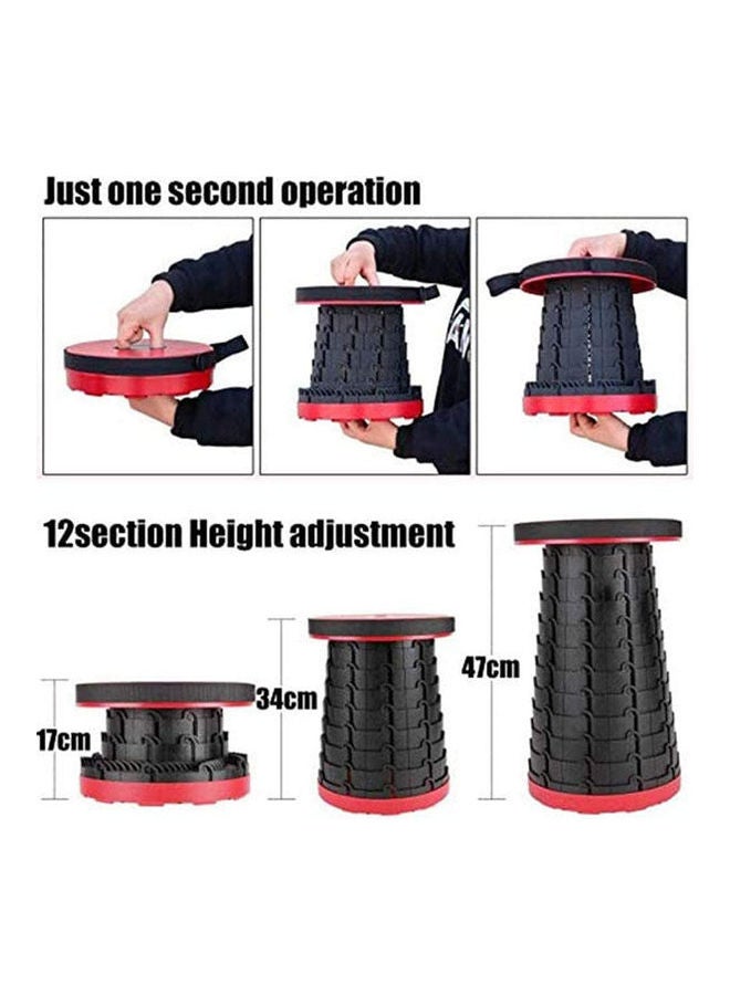 Retractable Folding Stools Portable Lightweight For Outdoor Traval Fishing Hiking  - Image 2