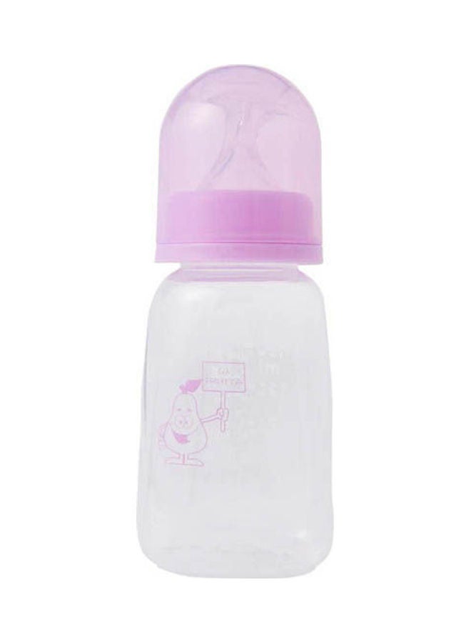 Feeding Baby Bottle With Spoon
