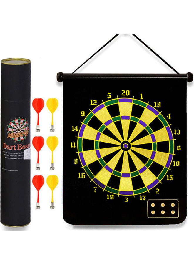 ماركة غير محددة Safety Magnetic Dart Board Toy For Kids  - Image 1
