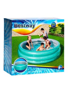 Bestway Big Metallic 3-Ring Pool  - Image 1
