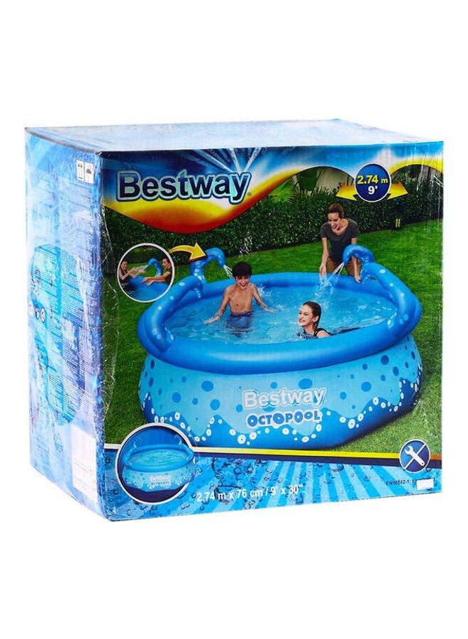 Bestway Octopus Pool With Spray Tentacles 2.74meter  - Image 1