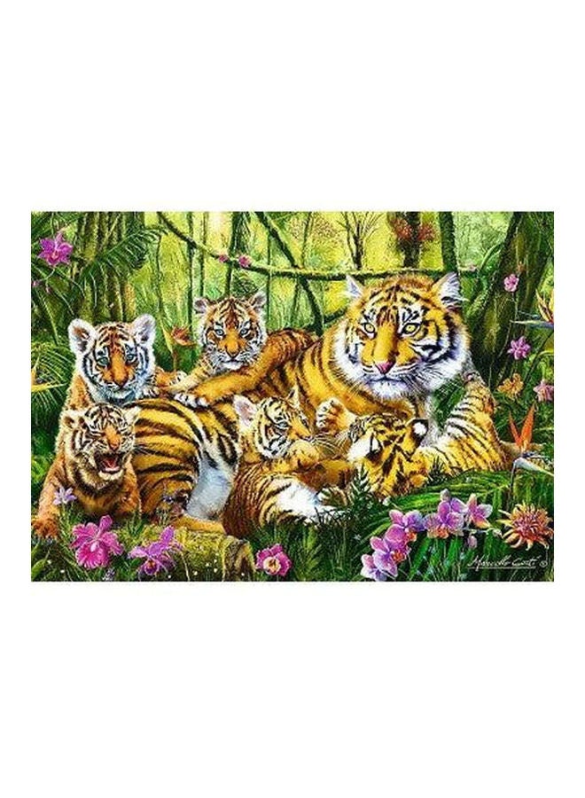 Trefl 500 Piece Jigsaw Puzzle Family Of Tigers