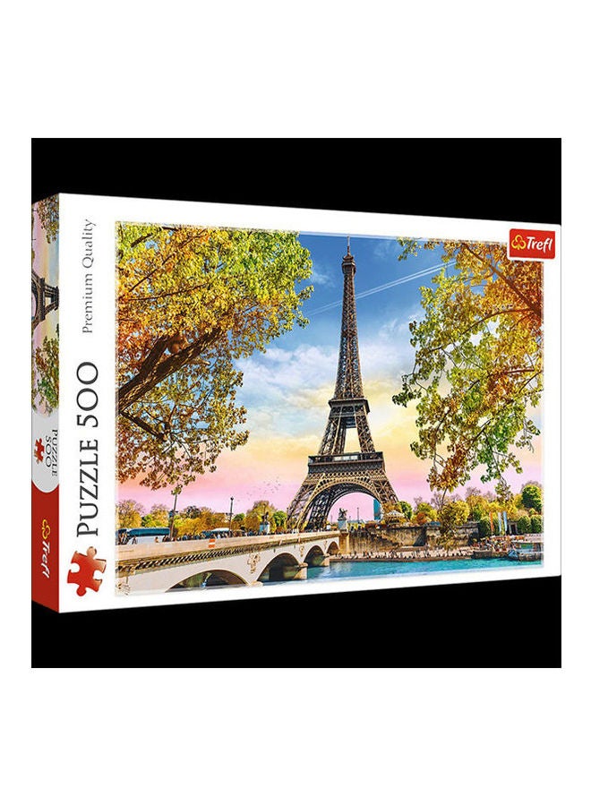 تريفل مجموعة أحجية صورة مقطعة بتصميمٍ رومانسي لباريس من 500 قطعة