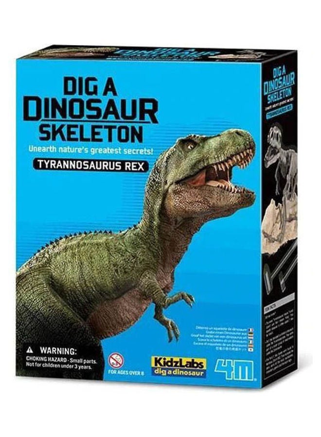 4m Dig A Dinosaur: T-Rex Skelton Educational Toy For Kids - Image 1