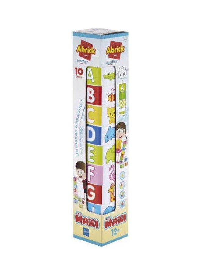 Stacking Blocks Maxi Numbers And Letters 10 Pieces