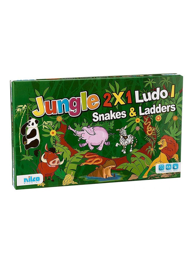 nilco - 2 In 1 Ludo And Snake And Ladder Board Game - Image 1