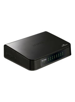 16-Port 10/100 Unmanaged Standalone Switch Uk Plug Black