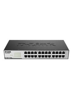 D-Link 24-Port Unmanaged Ethernet Switch Black  - Image 2