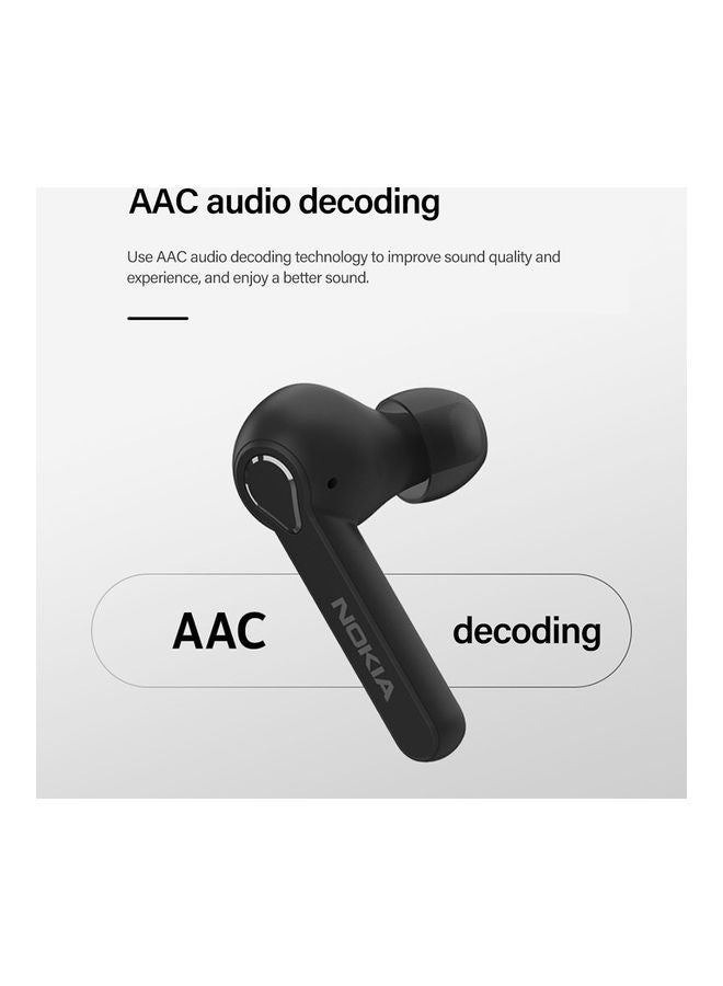 نوكيا سماعة أذن داخلية لاسلكية آيربادز، مع علبة شحن أسود - Image 2