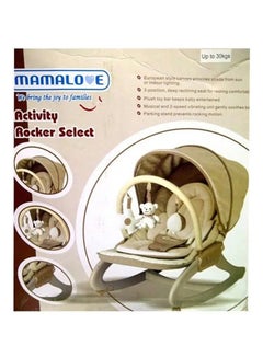 Mamalove Portable Unique Design Activity Bouncer Rocker With Hanging Toys For Baby  - Image 2