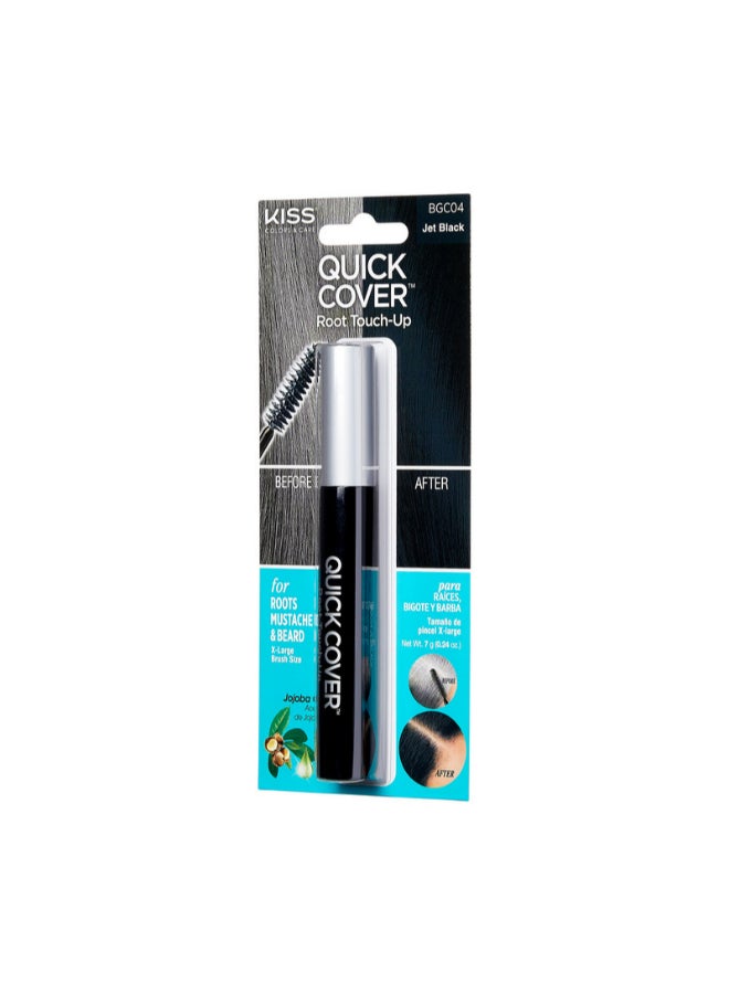 KISS Quick Cover Root Touch Up Jet Black 7grams  - Image 2
