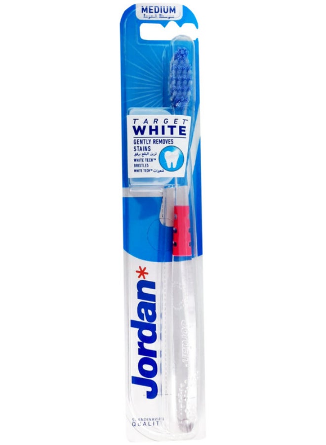 Jordan - Target White Medium Toothbrush Assorted - Image 1
