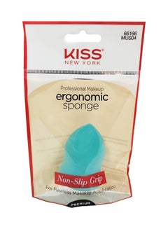 KISS Ergonomic Makeup Sponge Blue  - Image 1