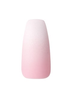 KISS 30-Piece Masterpiece False Artificial Nails Pink/White  - Image 5