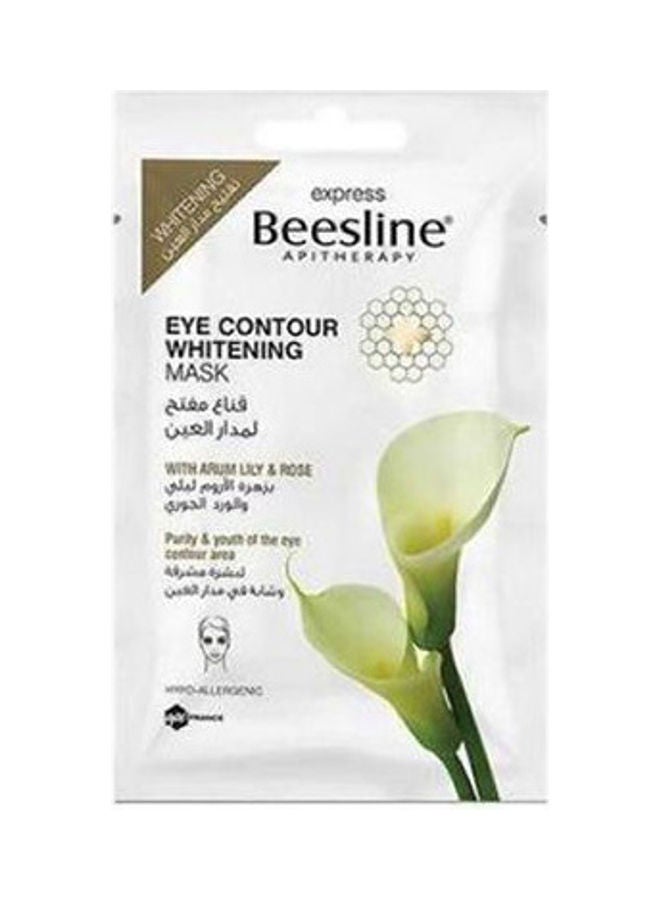 Beesline Eye Contour Whitening Mask - With Arum Lily - Rose Multicolour 8grams