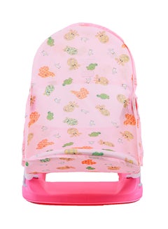 Lightweight Foldable Design Baby Bather With Adjustable 3-position Recline Backrest - BP8284-PINK - v1647348253/N18584998A_1