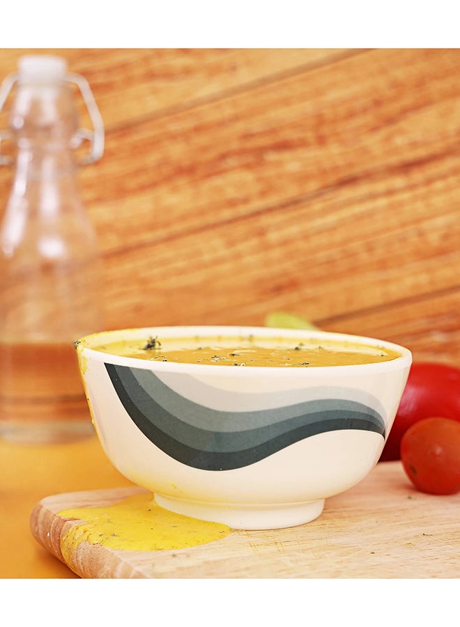 Royalford - 4.5" Super Rays Round Bowl Multicolour 4.5inch - Image 1
