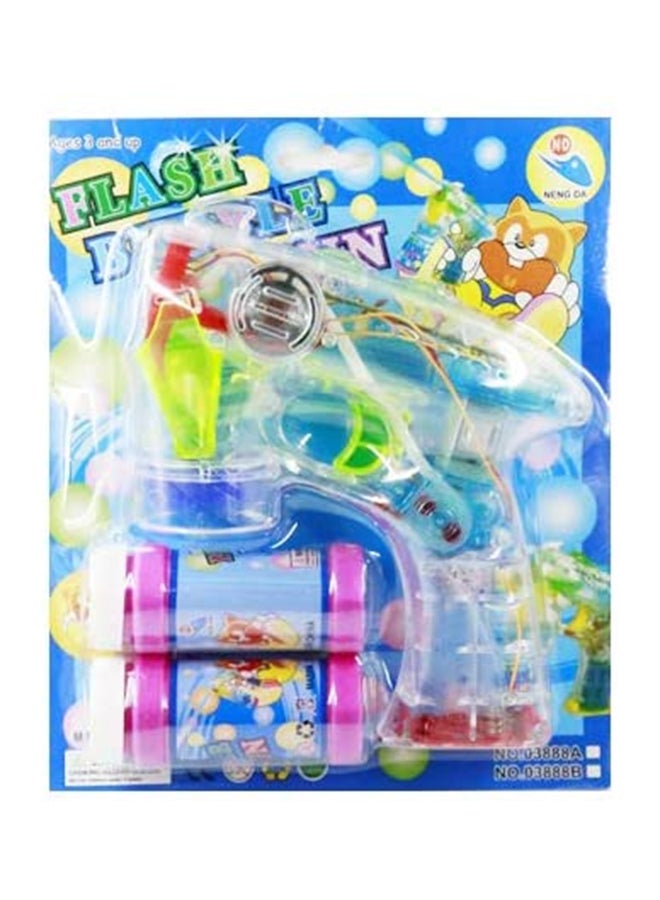 MYTOYS Flash Bubble Gun Shooting With Music And Light 37.5x61.5x83cm  - Image 2