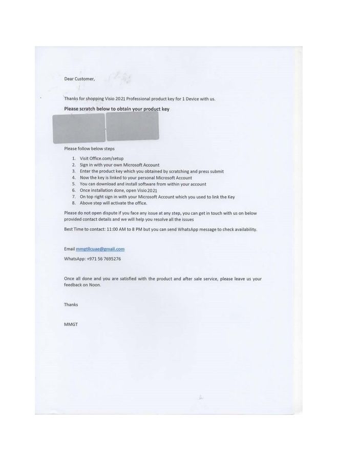 Microsoft Visio 2021 Professional Product Key -1PC White  - Image 2
