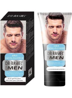 DR. RASHEL 3 in 1 Facial Cleanser for Men Multicolour 