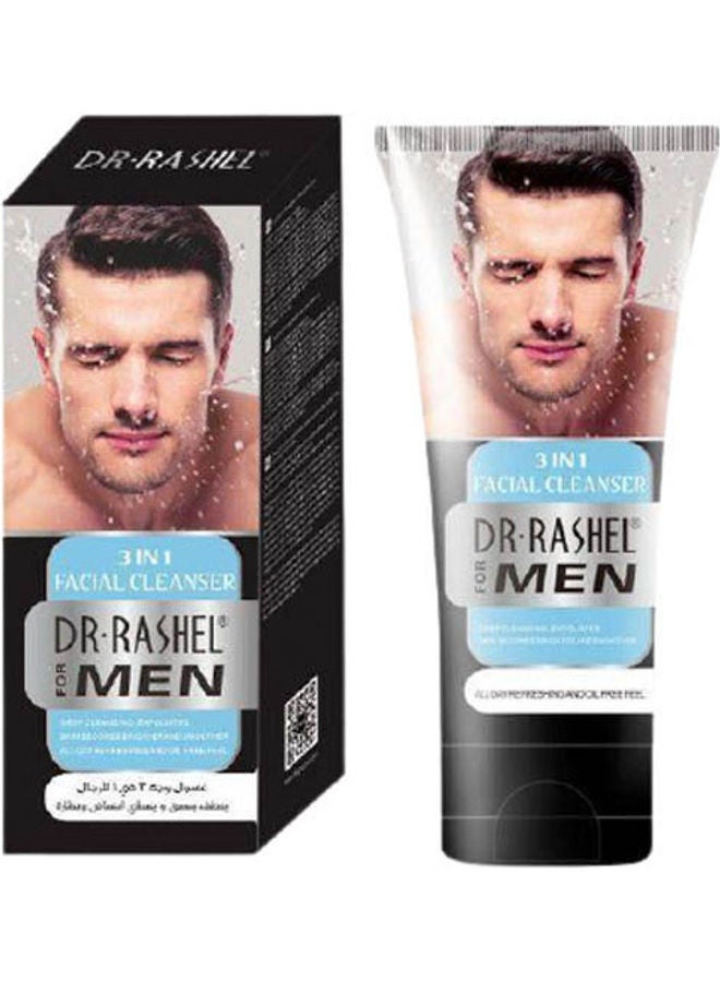 DR. RASHEL - 3 in 1 Facial Cleanser for Men Multicolour - Image 1