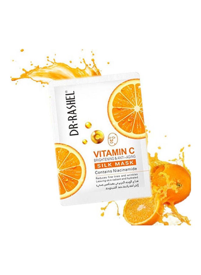DR. RASHEL Vitamin C Brightening & Anti Aging Silk Mask 5 pcs Multicolour
