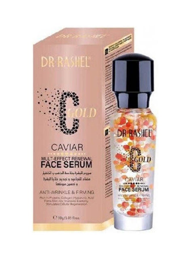 دكتور راشيل سيروم وجه جولد كافيار بعدة وظائف للتجديد وشد الوجه ومقاومة التجاعيد متعدد الألوان 30ملليلتر - Image 1