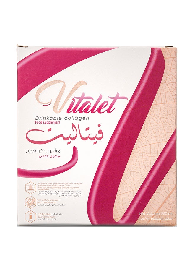 Sulinda - 10-Piece Vitalet Drinkable Collagen - Image 1