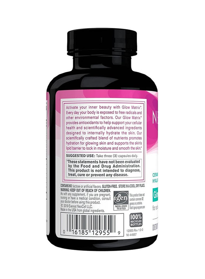 NEOCELL Glow Matrix Dietary Supplement - 90 Capsules - Image 3