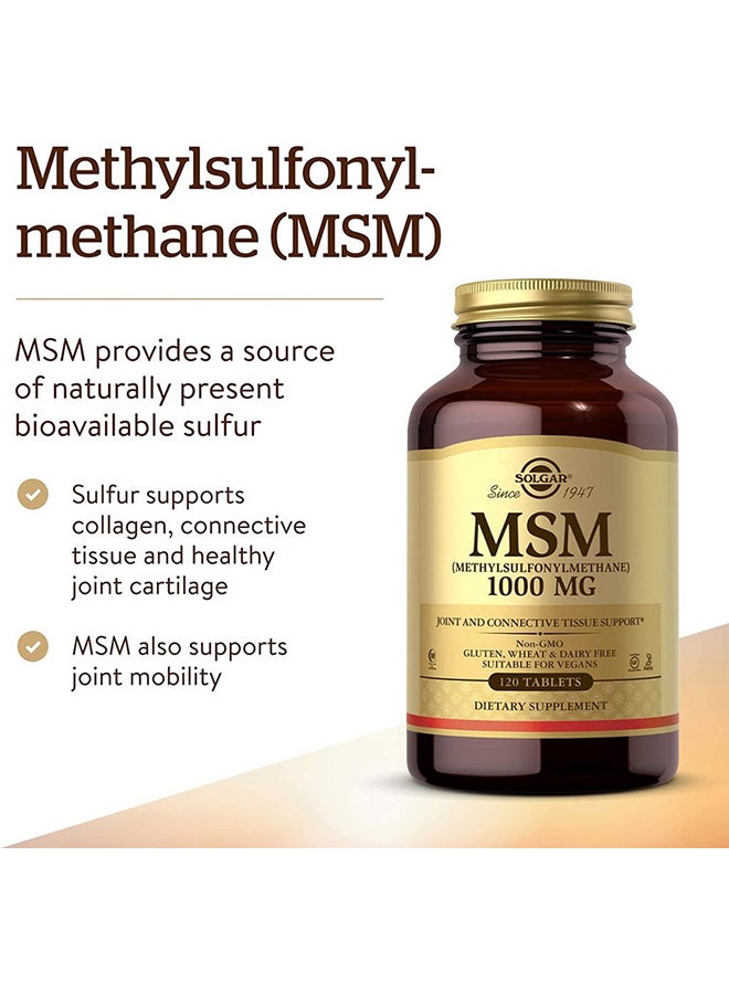 سولجر مكمل غذائي ميثيل سلفونيل ميثان يحتوي على 120 قرص - Image 4