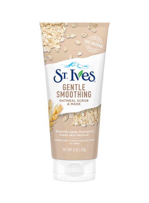 Gentle Smoothing Scrub And Mask Oatmeal 170grams