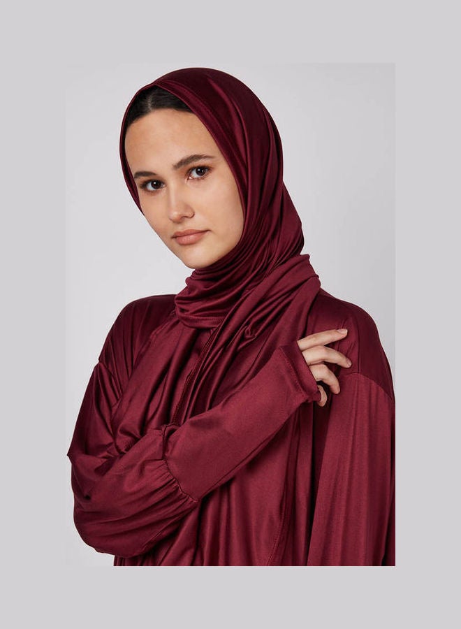 ARTLOOK - Printed Maxi Isdal Darkred - Image 1