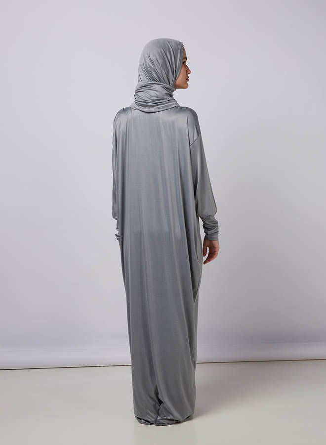ARTLOOK - Printed Maxi Isdal Gray - Image 1