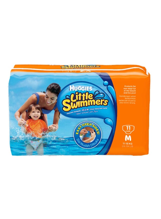 Huggies Little Swimmers Medium - 11 Count - 11-15 Kg 