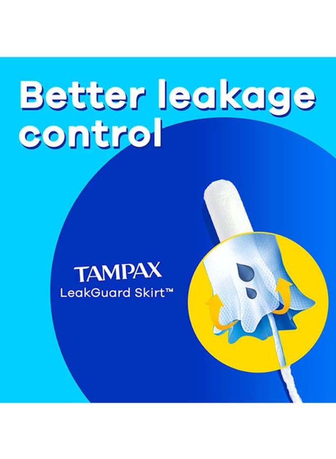 Tampax - Cardboard Applicator Tampons Super Absorbency 12 Count - Image 1